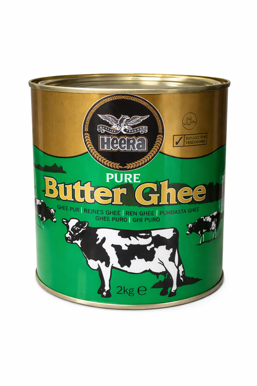 Heera Pure Butter Ghee 2kg – Premium Clarified Butter
