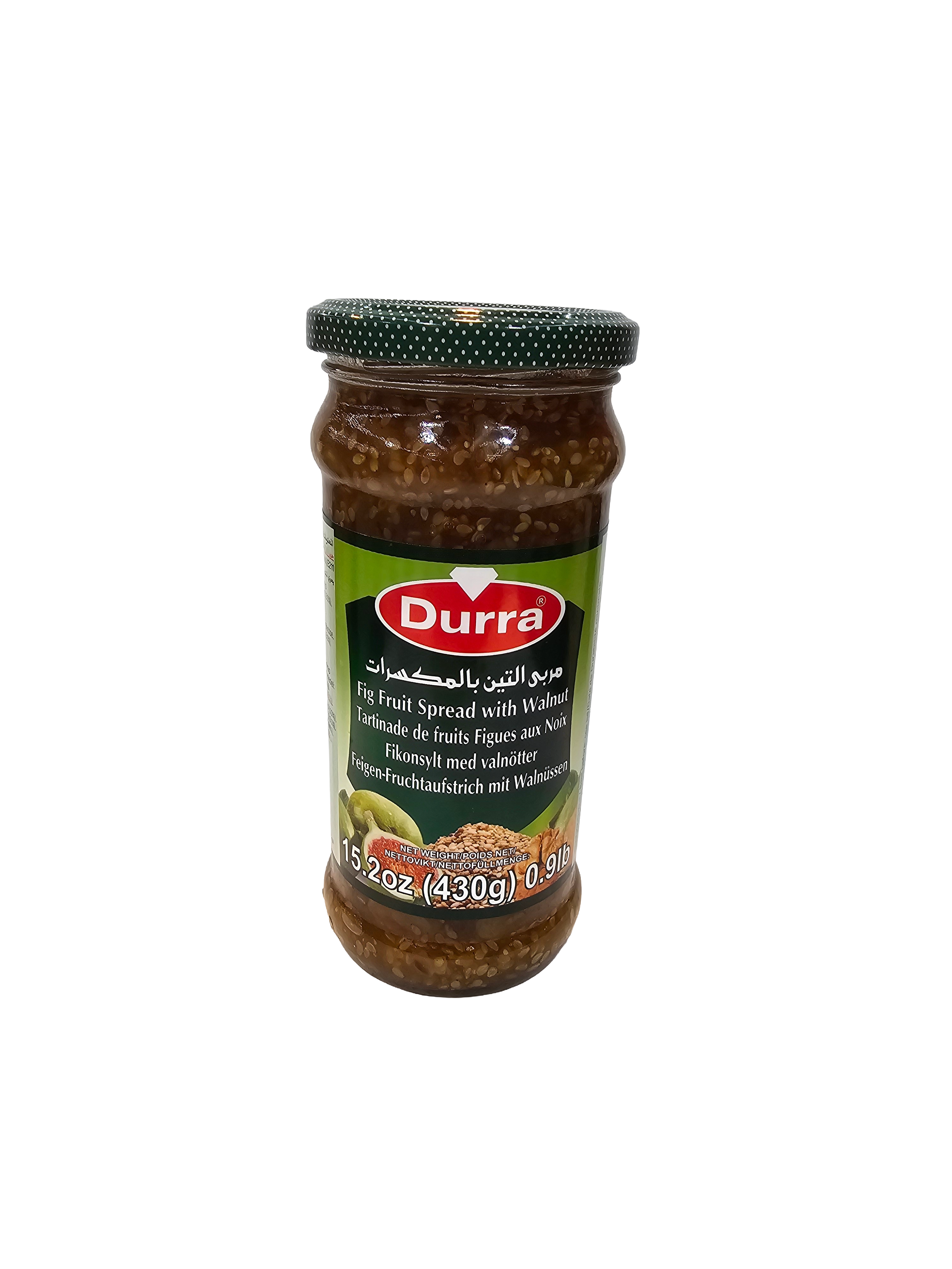 Durra Fig Fruit Spread with Walnut 430g Jar