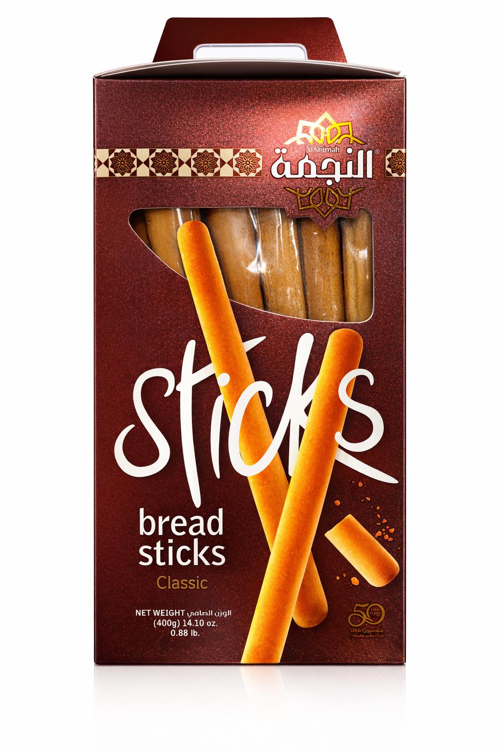 Alnejmah Bread Sticks 400g – Crunchy Snack Pack