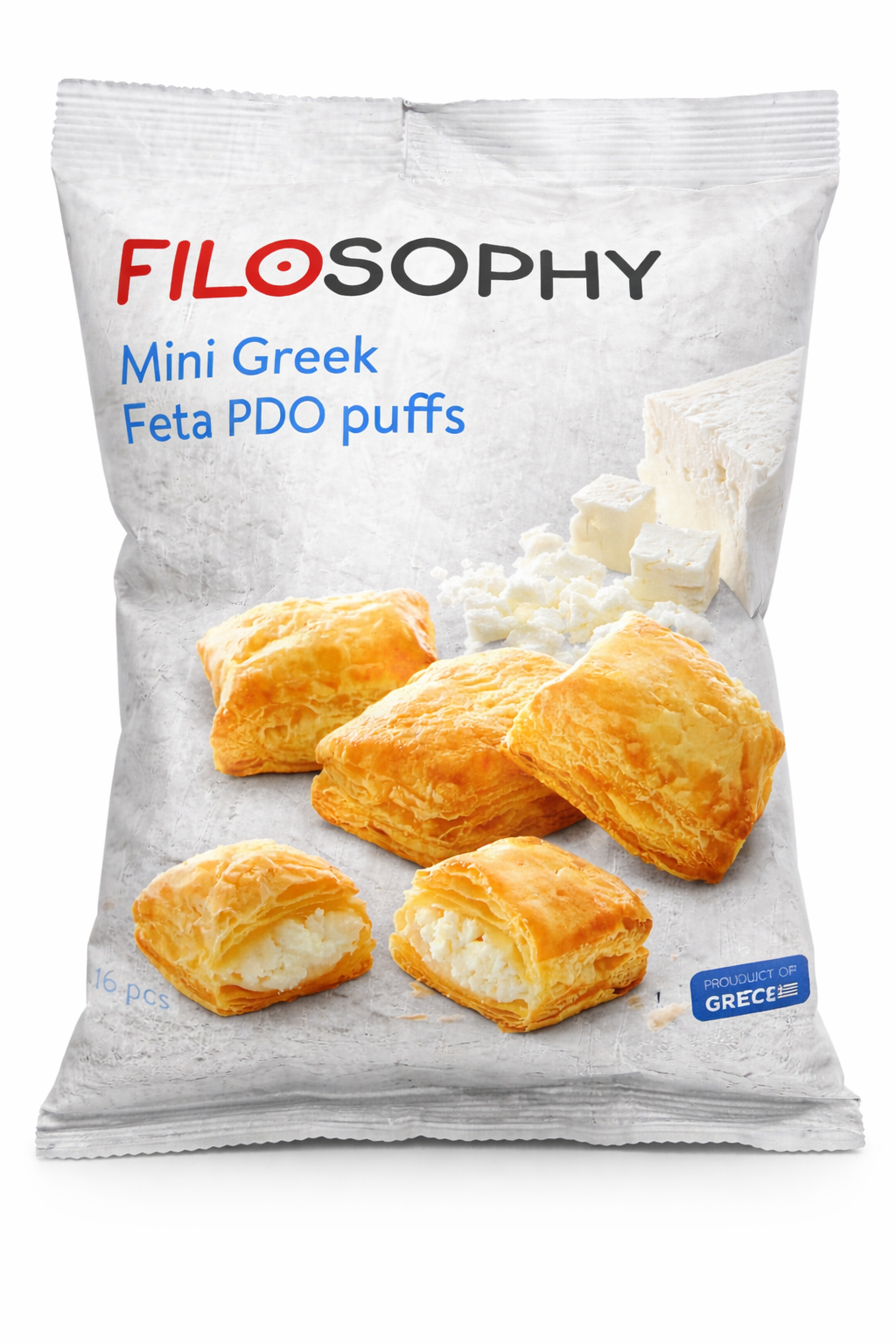 Filosophy Mini Greek Feta PDO Cheese Puffs 60g