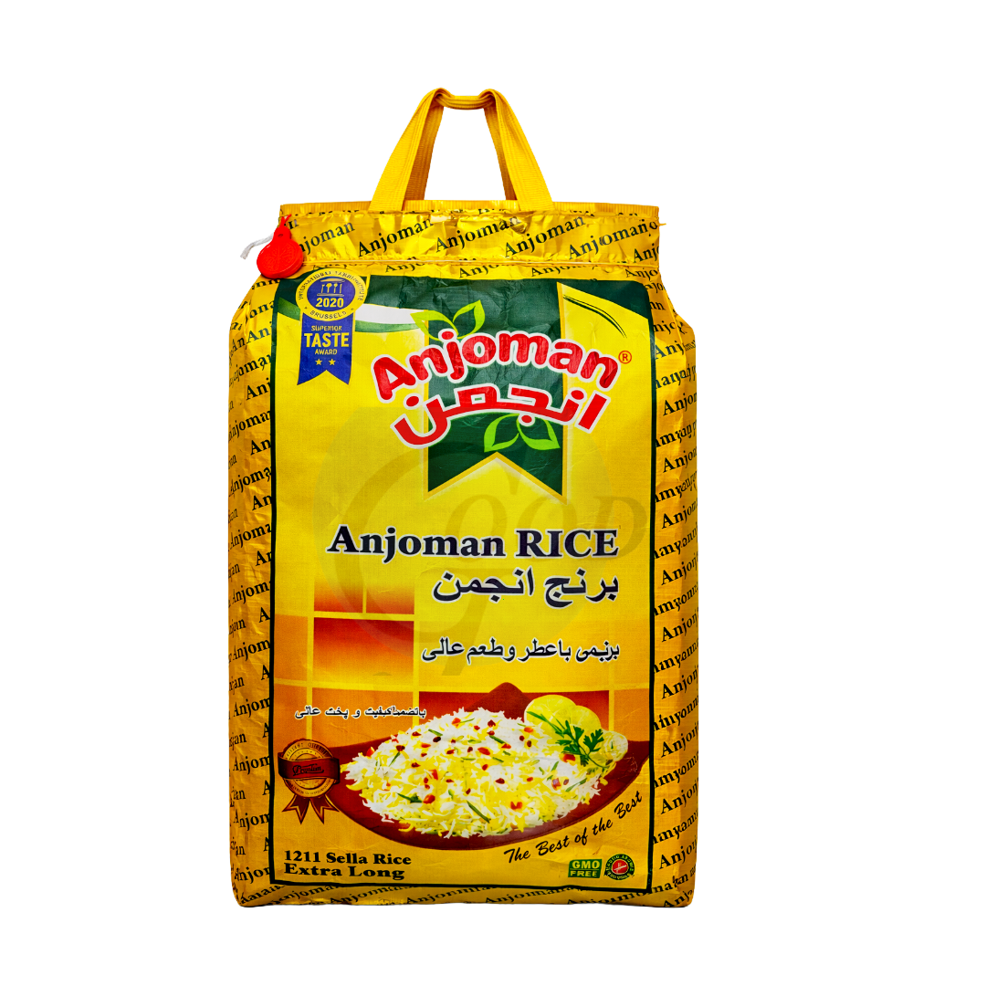 anjoman Extra Long Sella Basmati Rice 5kg