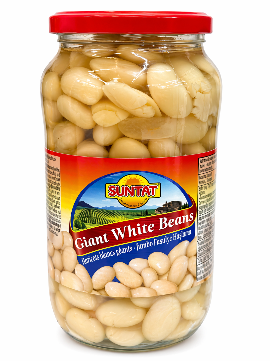 Suntat Giant White Beans 540g Canned Legumes