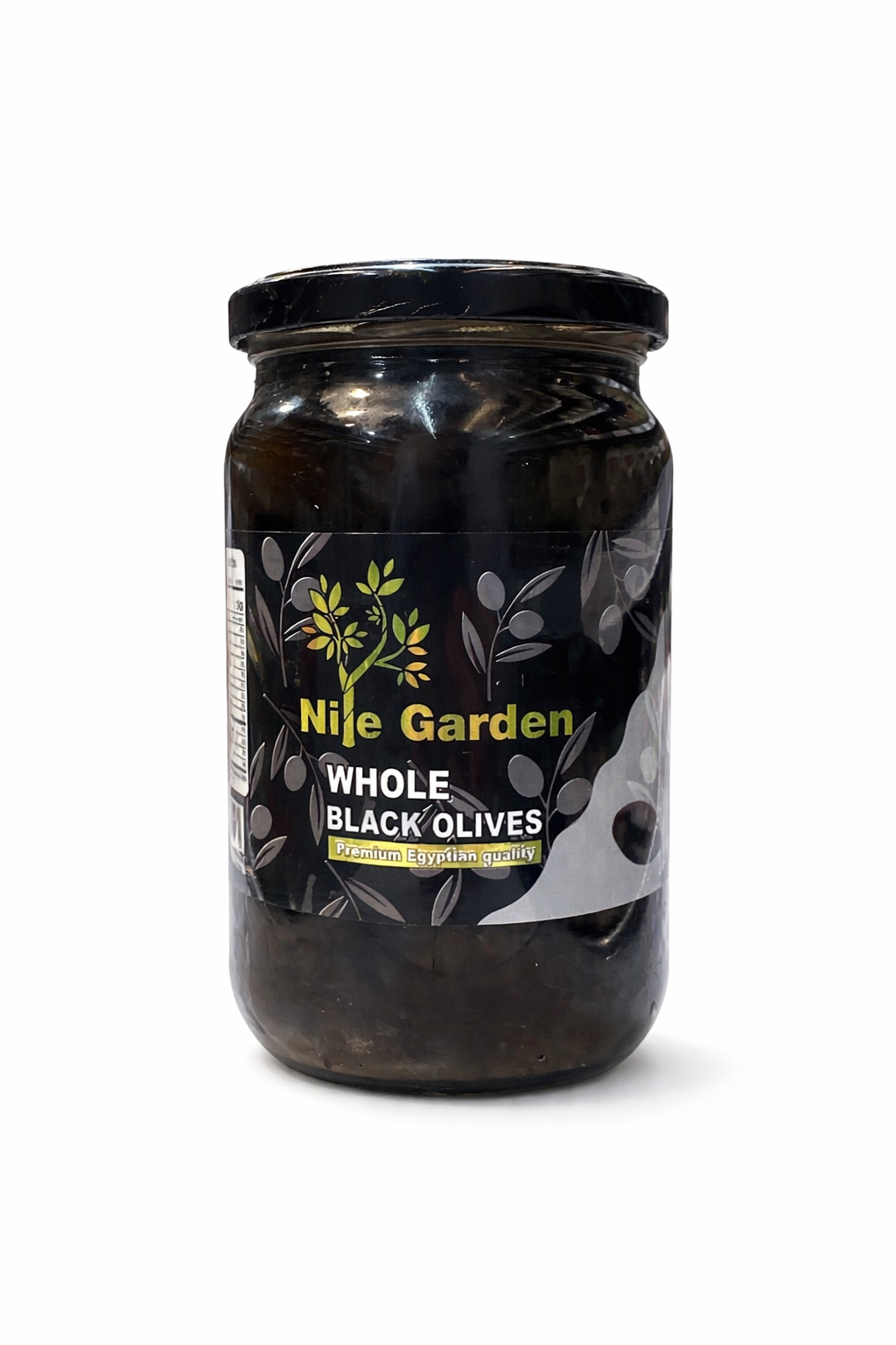 Nile Garden Whole Black Olives 680g Jar