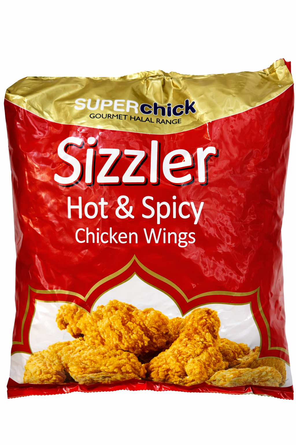 Superchick Sizzler Hot & Spicy Chicken Wings 1kg