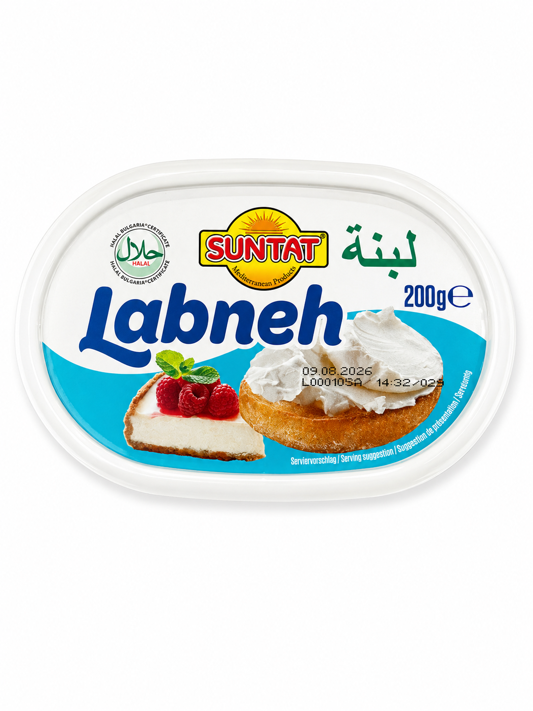 جبنة لبنة من سنتات 200 غ – دهن كريمي شرق أوسطي