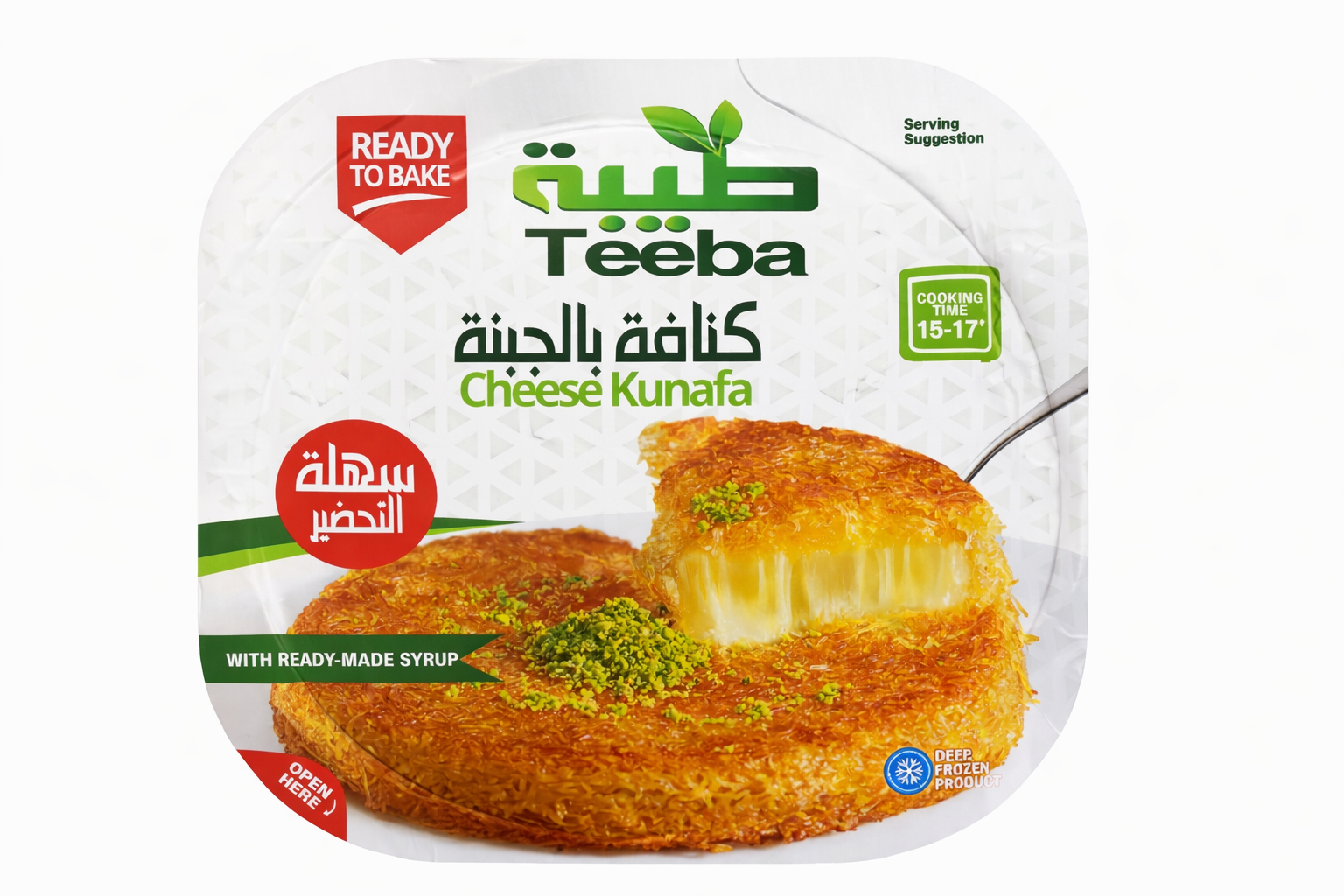 Teeba Cheese Kunafa 190g Middle Eastern Dessert