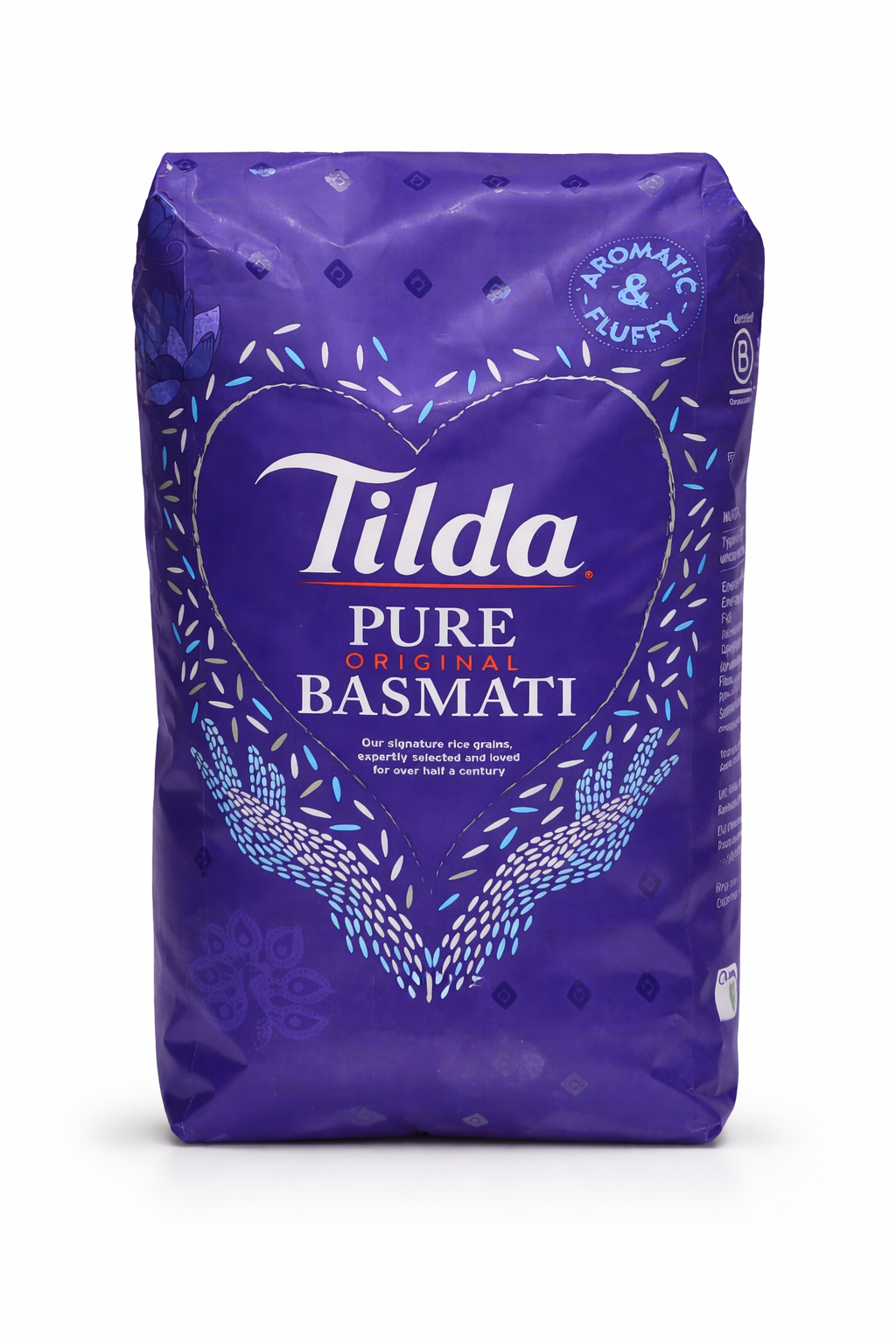Tilda Pure Basmati Rice 2kg Premium Long Grain