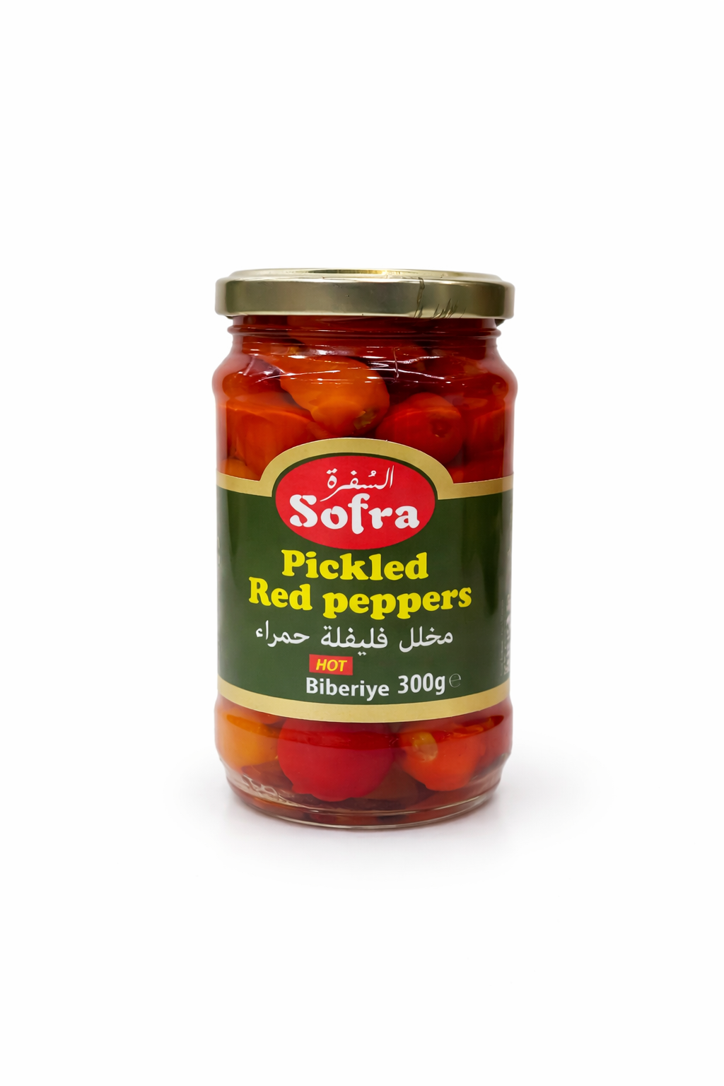 Sofra Pickled Red Peppers 300g Jar