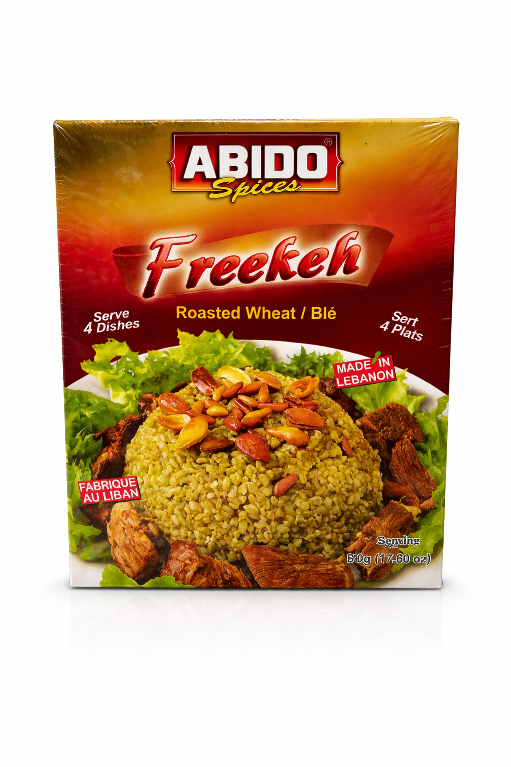 Abido Freekeh 500g Whole Green Roasted Wheat