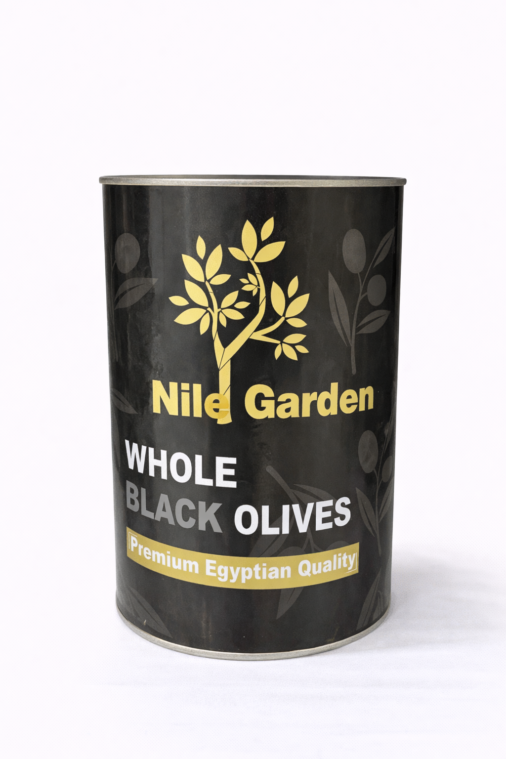 Nile Garden Whole Black Olives 2750g Jar