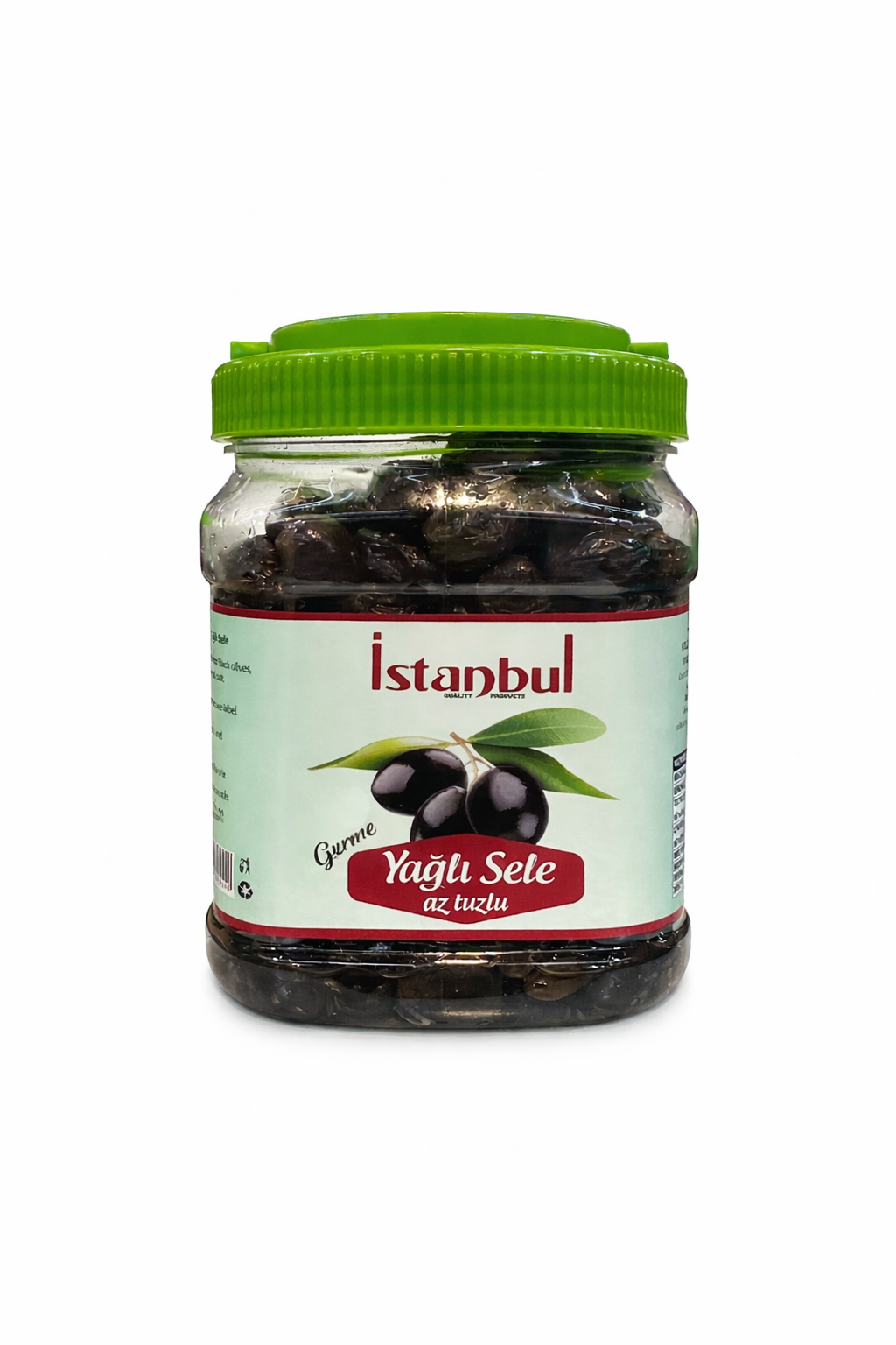 Istanbul Yagli Sele Zeytin 800g Turkish Black Olives