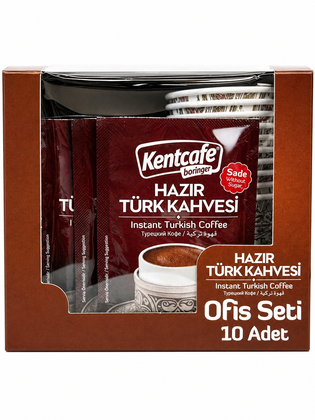 Kentcafe Turkish Instant Coffee 10 Sachets Box