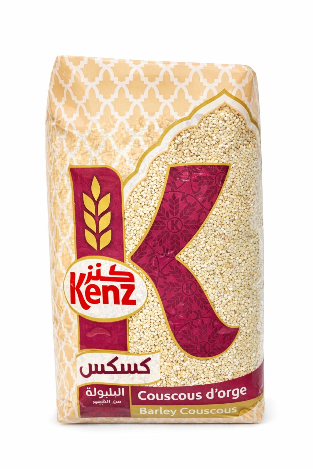 Kenz Barley Couscous 1kg – Whole Grain Mediterranean Pasta