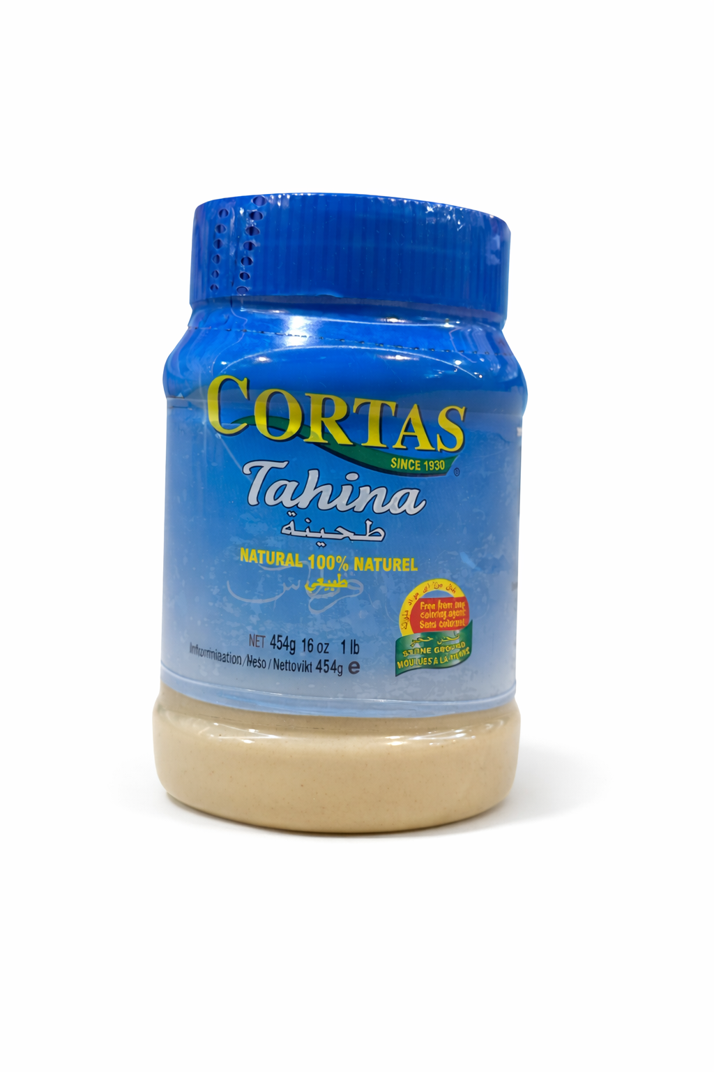 Cortas Tahina 454g Pure Sesame Paste