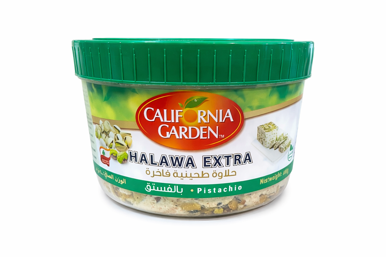 California Garden Halawa Extra Pistachio 400g Dessert Spread