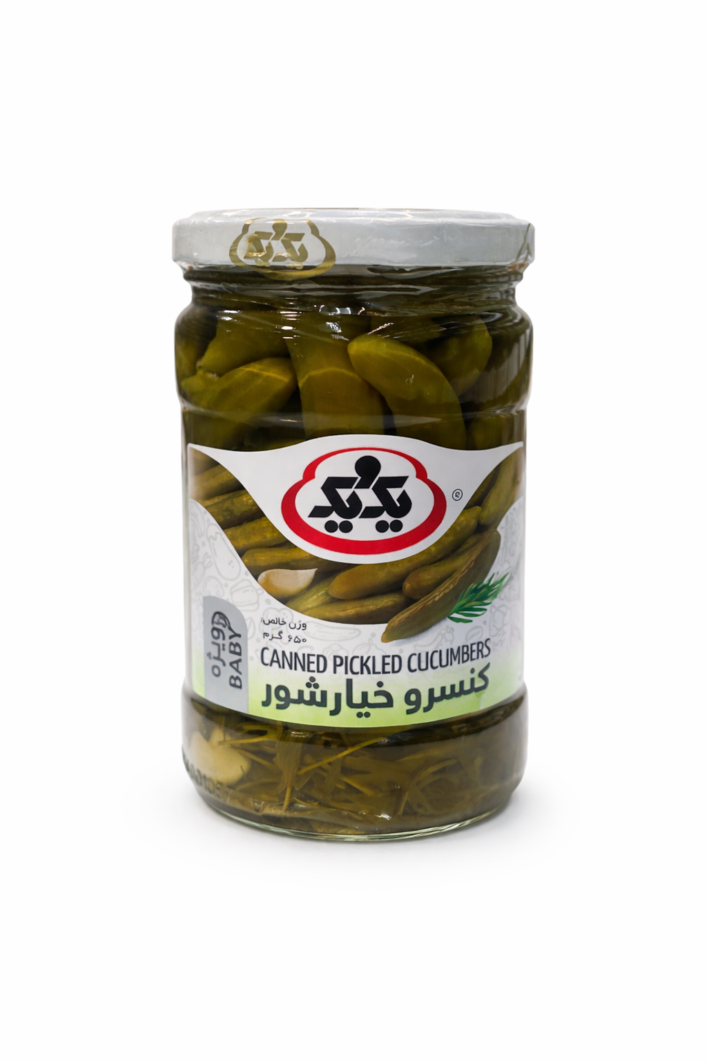 1&1 Canned Pickled Cucumber 650g