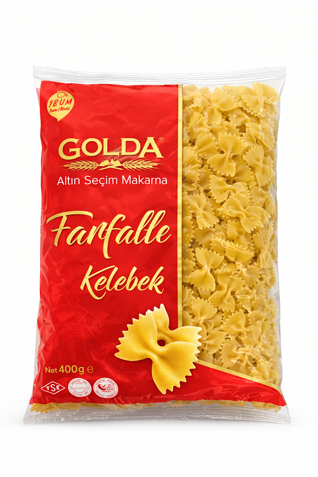 Golda Farfalle Pasta 400g – Premium Italian Durum Wheat
