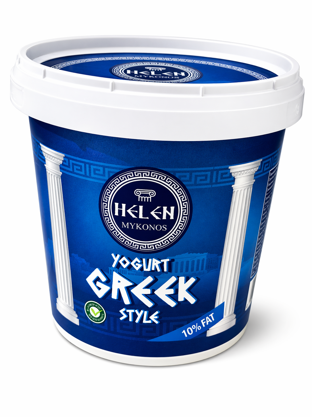Helen Greek Style Yogurt 10% Fat 1Kg Tub