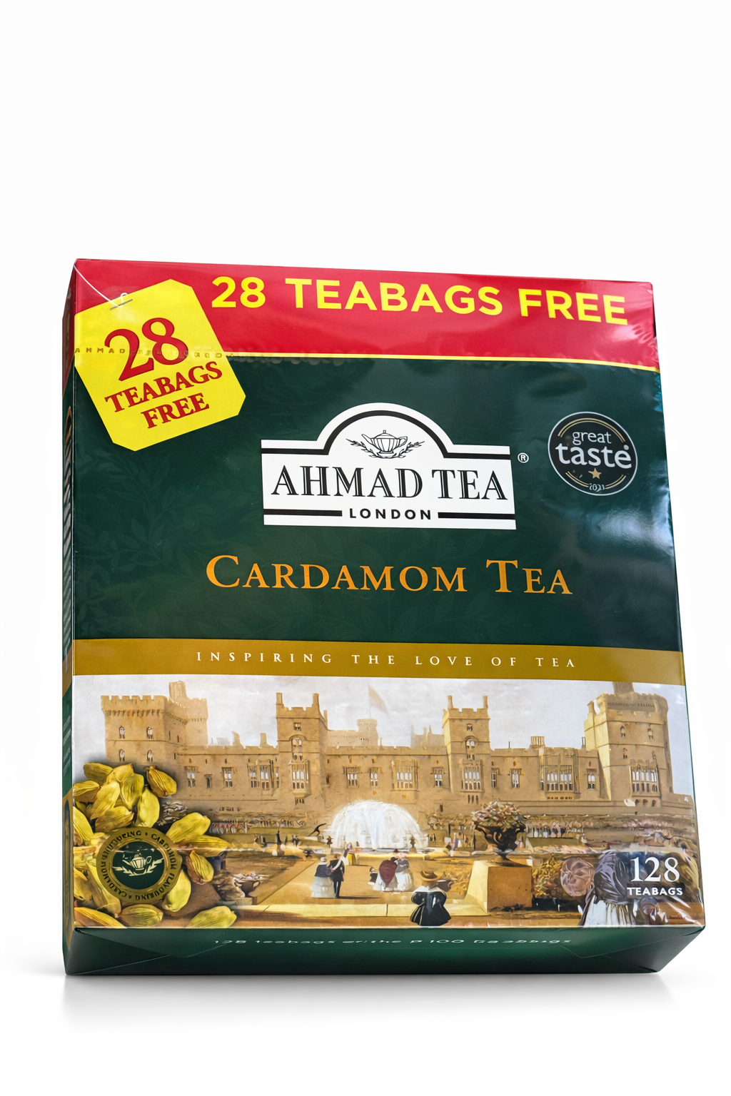 Ahmad Tea Cardamom Tea 128 Tea Bags