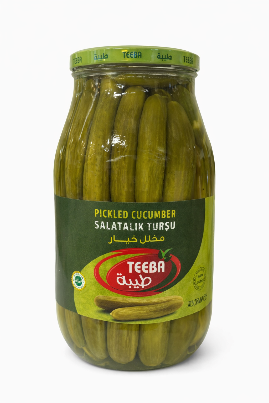 Teeba Pickled Cucumber 2750g Jar