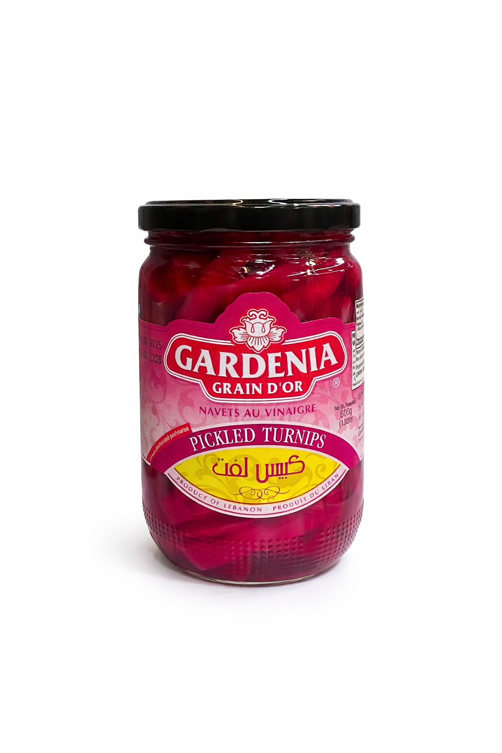 GARDENIN Pickled Turnips 600g Jar