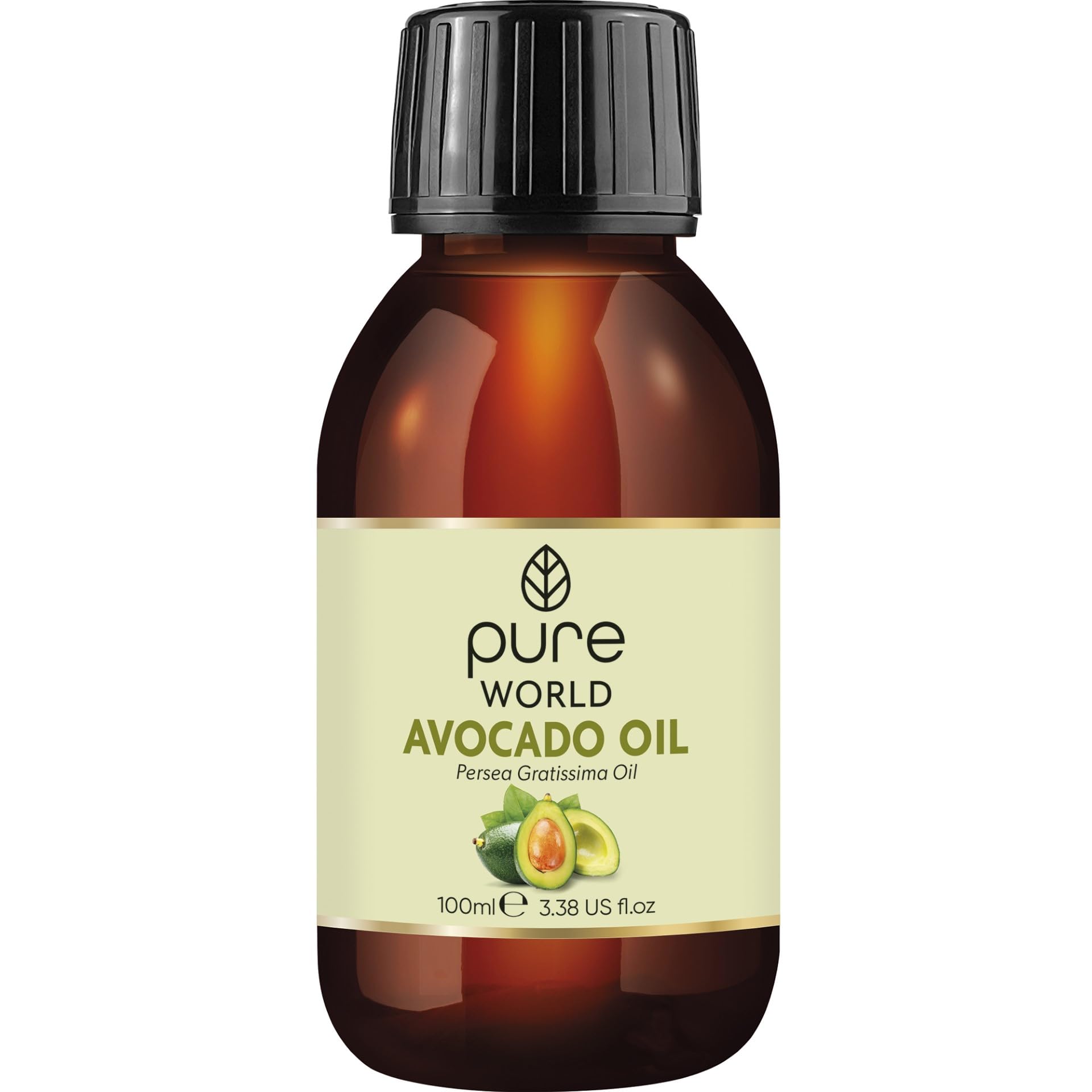 Pure World Avocado Oil 100ml Cold Pressed Natural