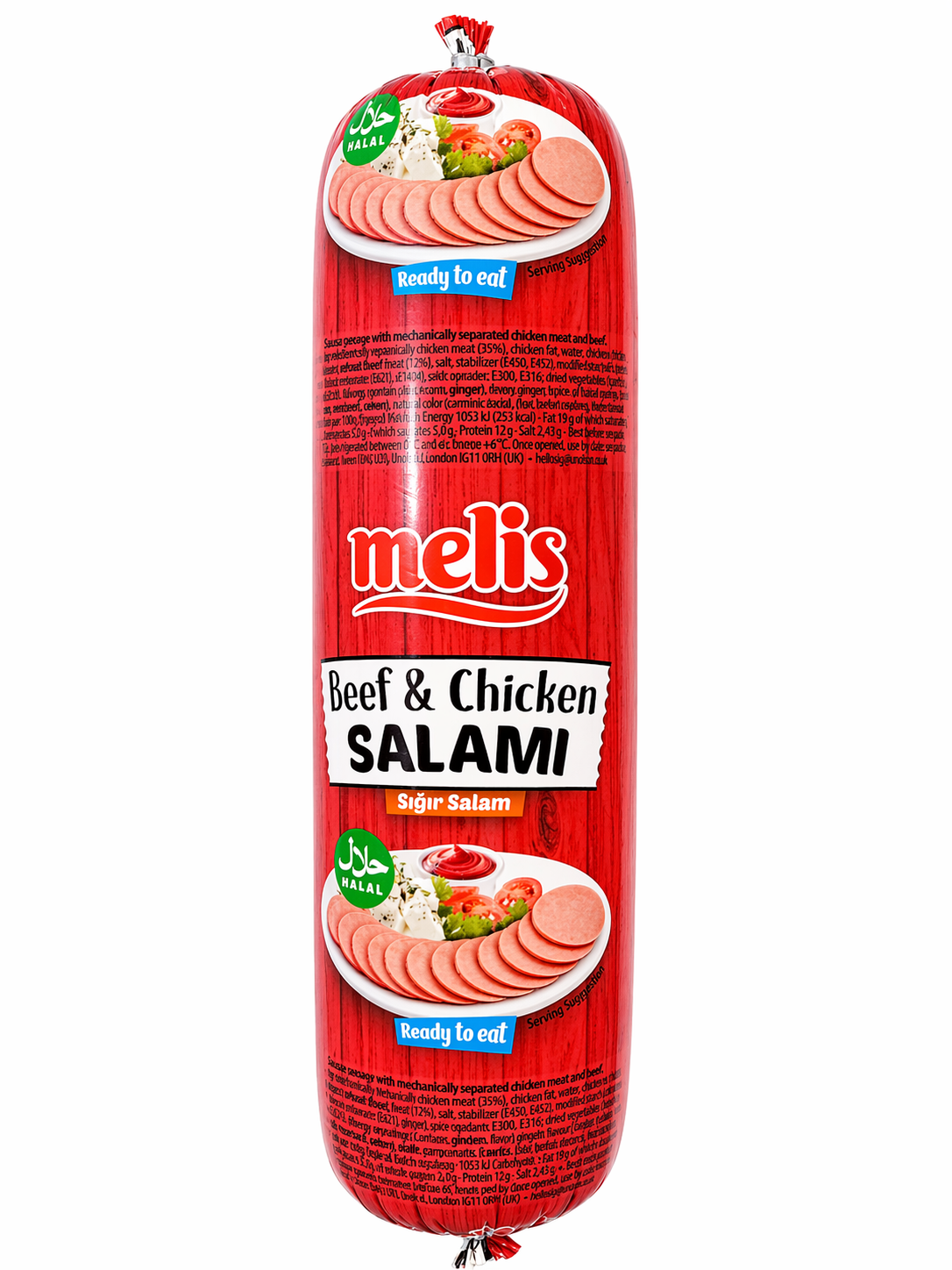 Melis Beef & Chicken Salami 500g Pack