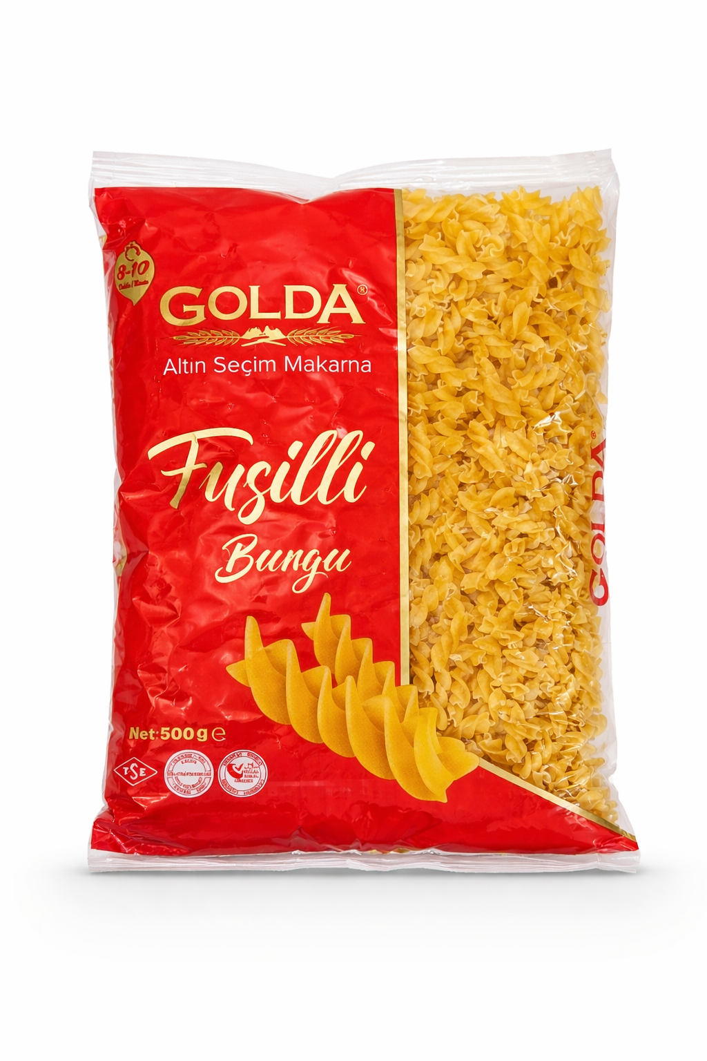 Golda Fusilli Pasta 400g – Premium Italian Durum Wheat