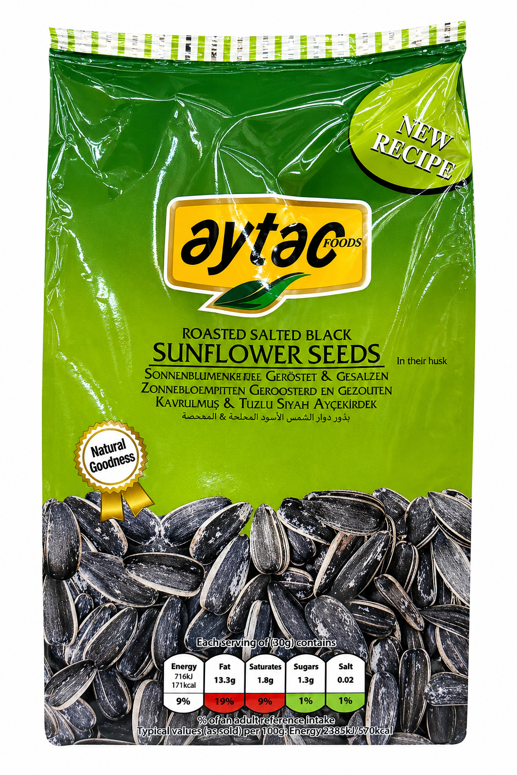 Aytac Roasted Salted Sunflower Seeds 250g Pack