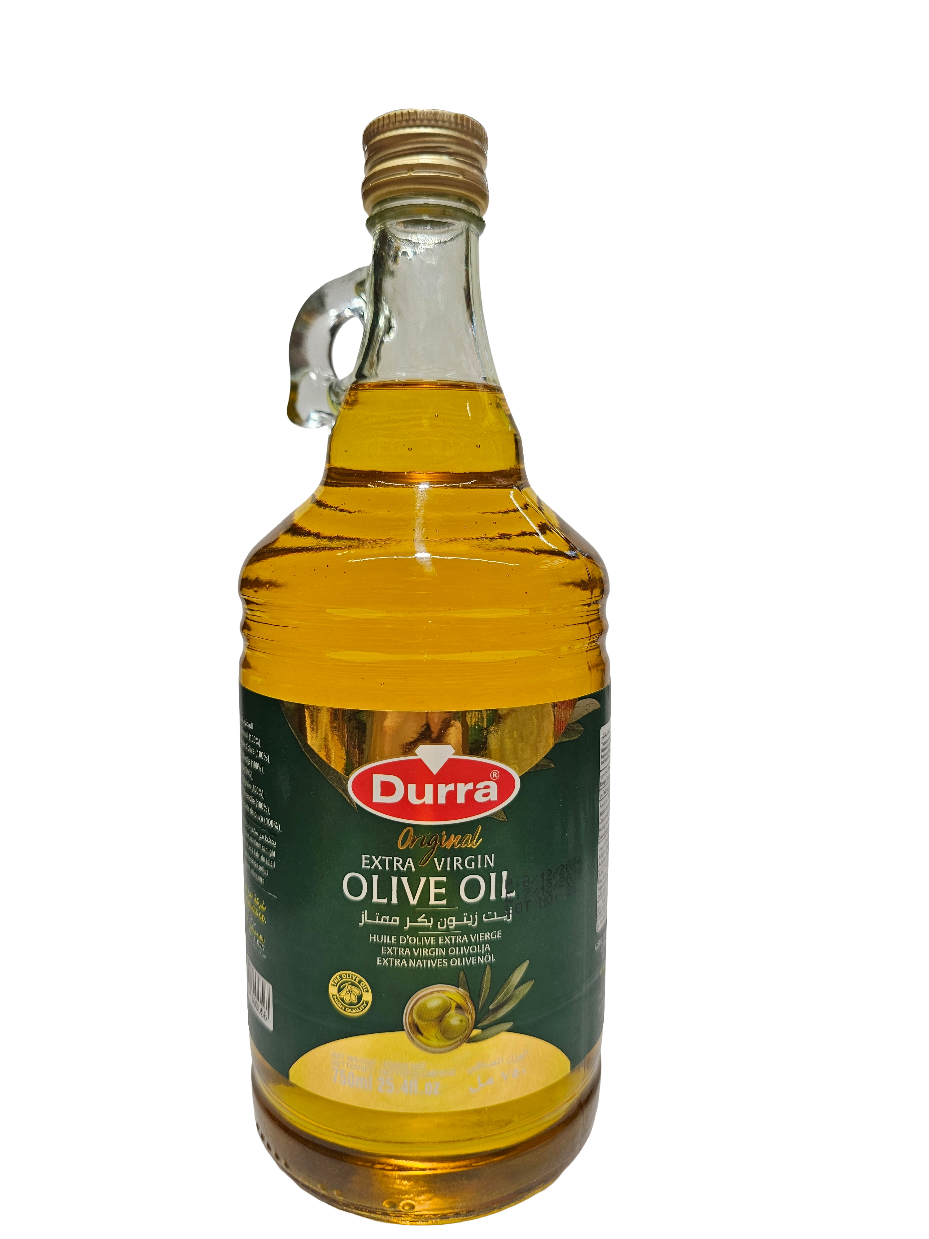 Durra Extra Virgin Olive Oil 750ml Cold Pressed