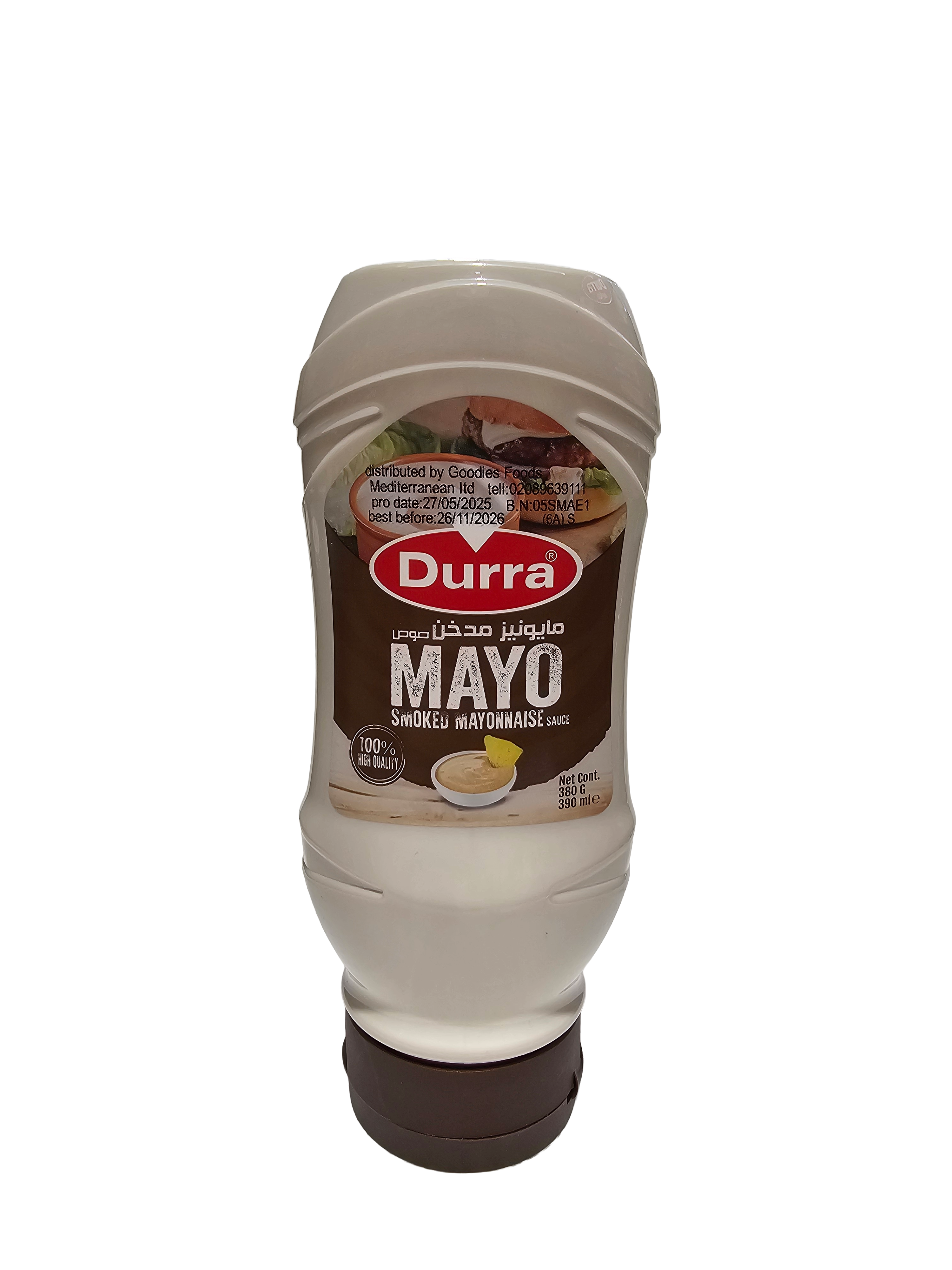 Durra Smoked Mayo Smoked Mayonnaise Sauce 13.9oz (390ml)