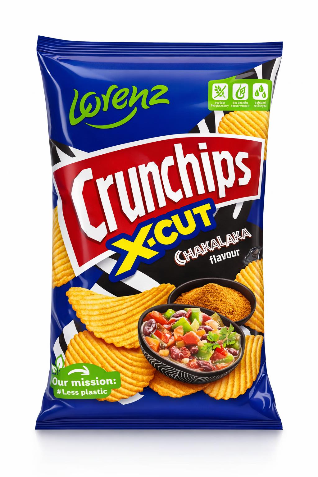 Lorenz Crunchips Chakalaka Potato Chips 130g