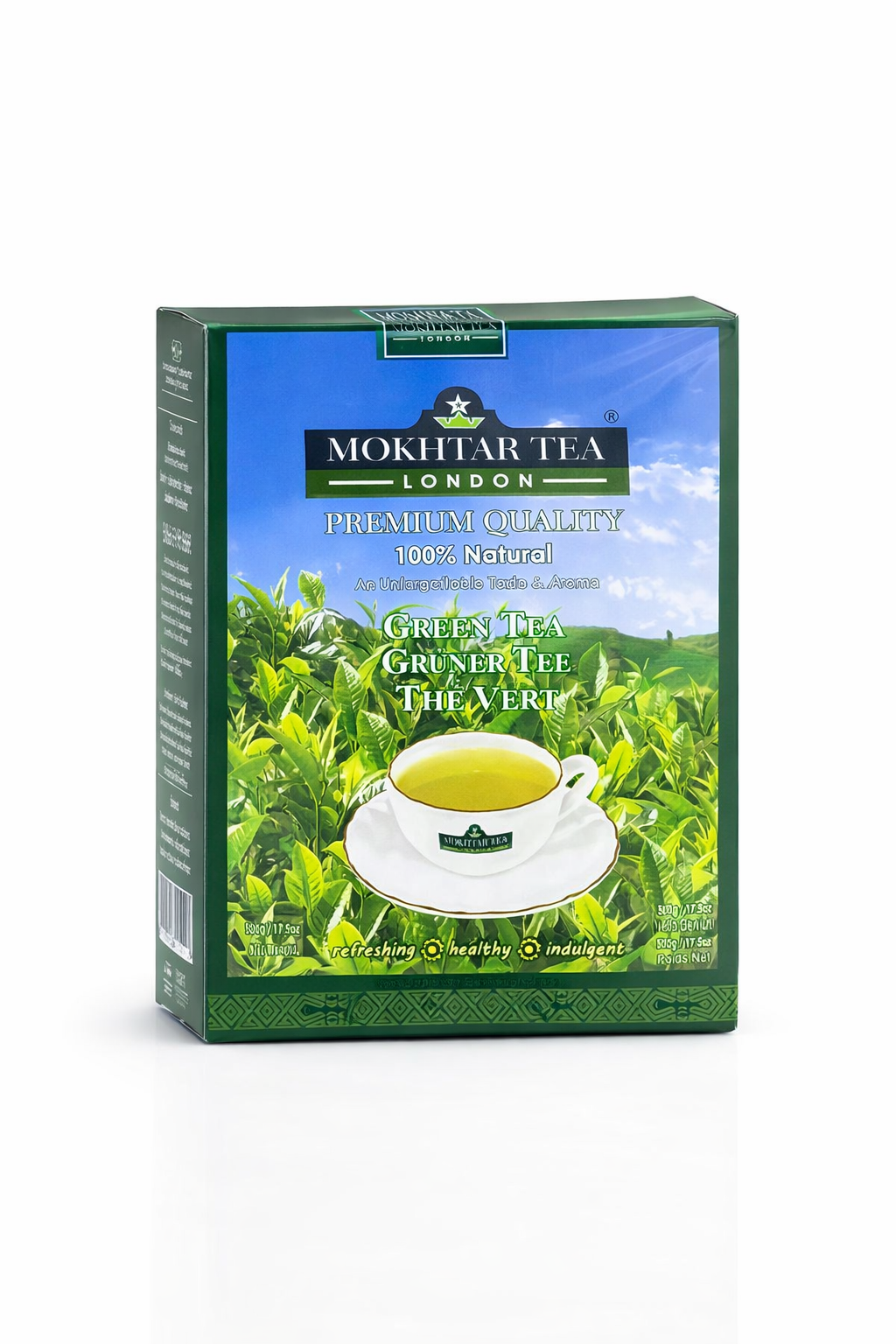 Mokhtar Premium Green Tea 500g – High Quality Loose Leaf
