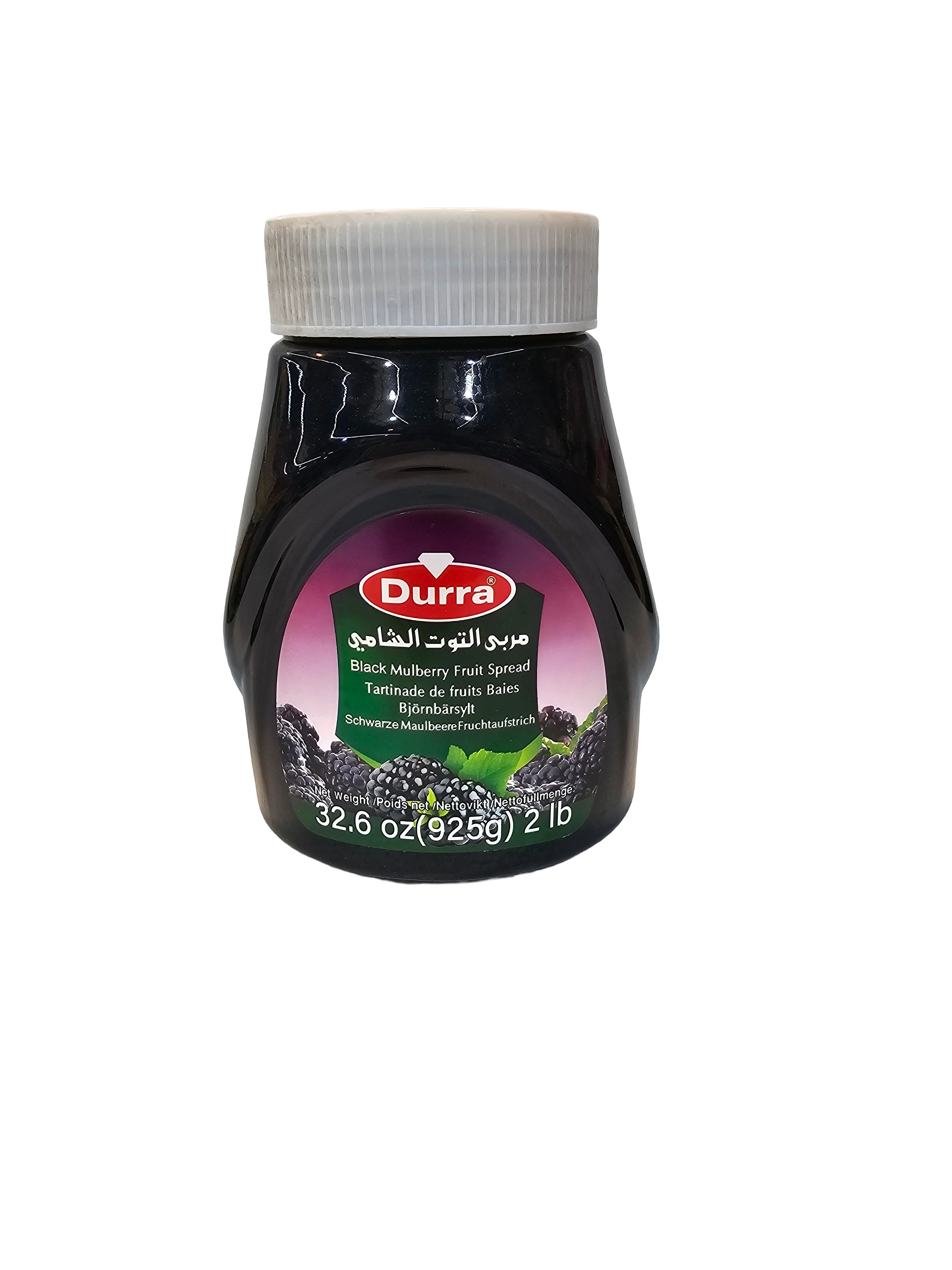 Durra Black Mulberry Fruit Spread 925g Jar