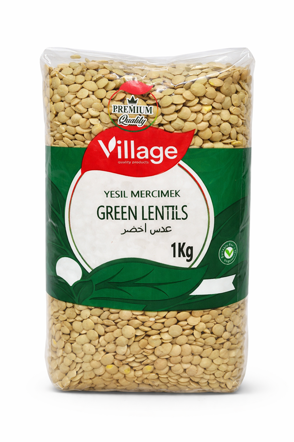 Village Green Lentils 1kg – Premium Dried Lentils
