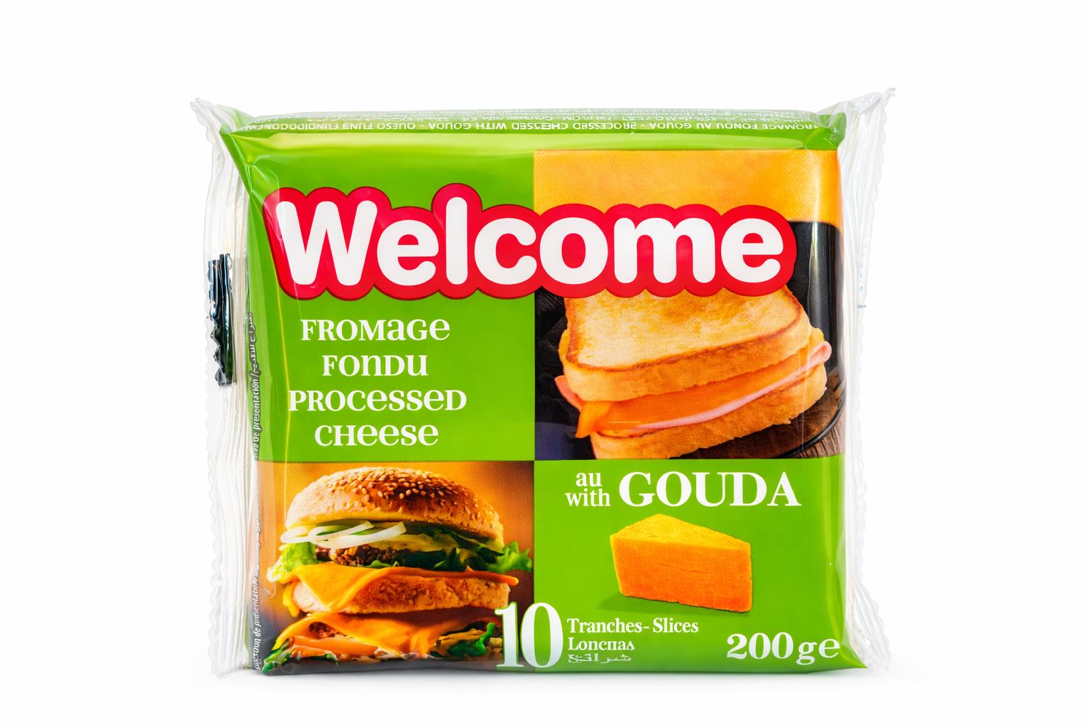 Welcome Gouda Cheese Slices 200g