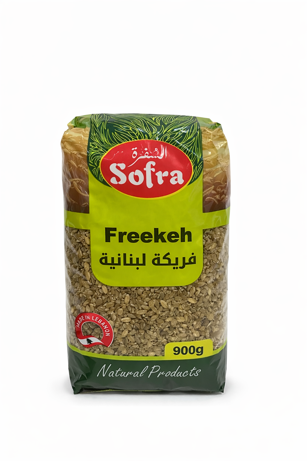 Sofra Freekeh 800g Whole Grain Roasted Green Wheat