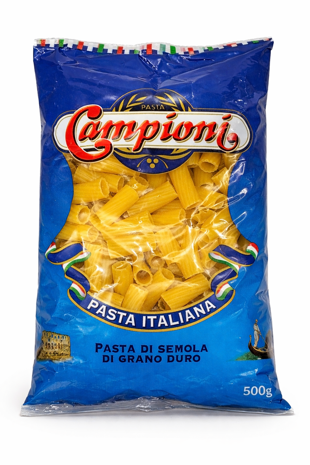 Campioni Tortiglioni Pasta 500g Authentic Italian Durum Wheat