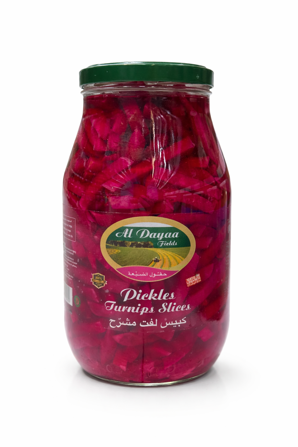 AL DAYAA Pickled Turnip Slices 3700g Jar