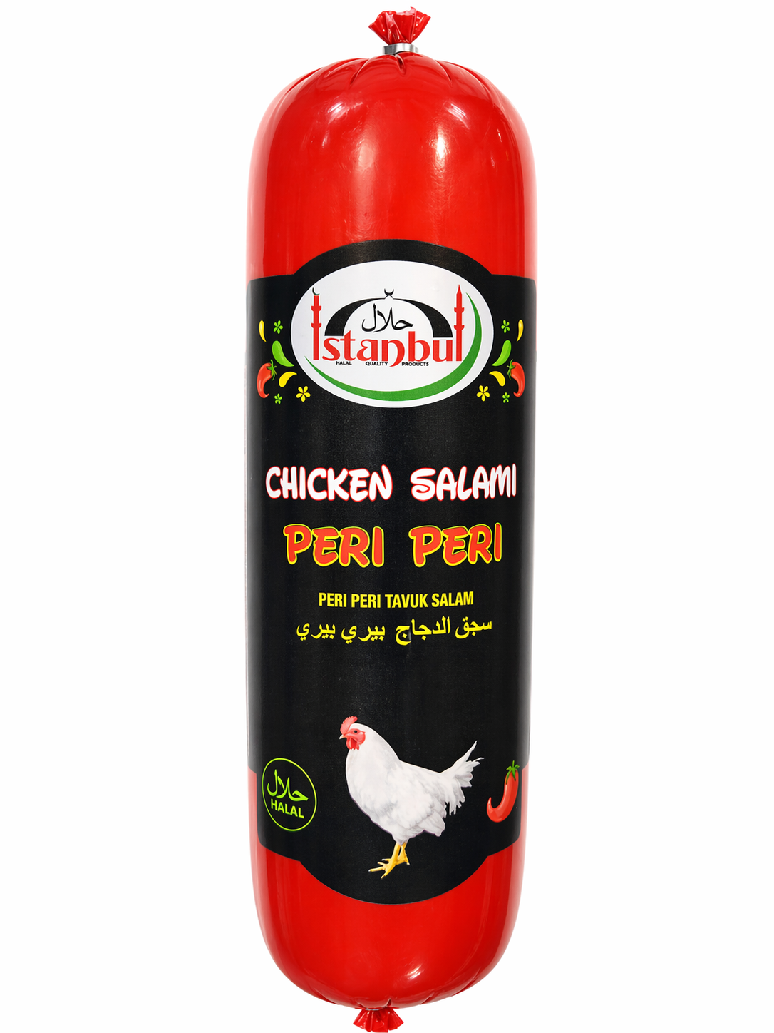 Istanbul Chicken Salami Peri Peri 500g Pack