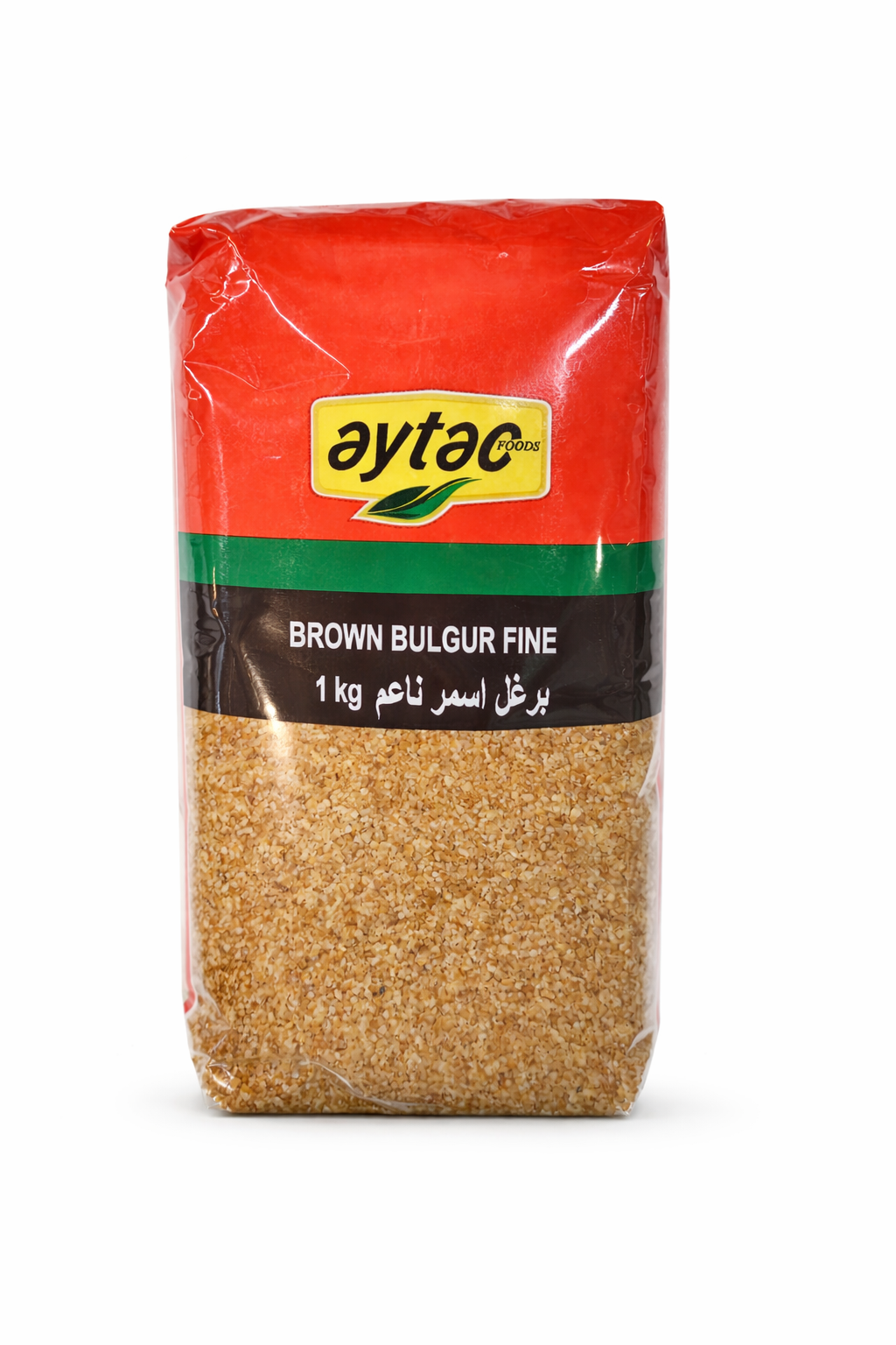 Aytac Brown Bulgur Fine 1kg – Premium Whole Wheat Grain