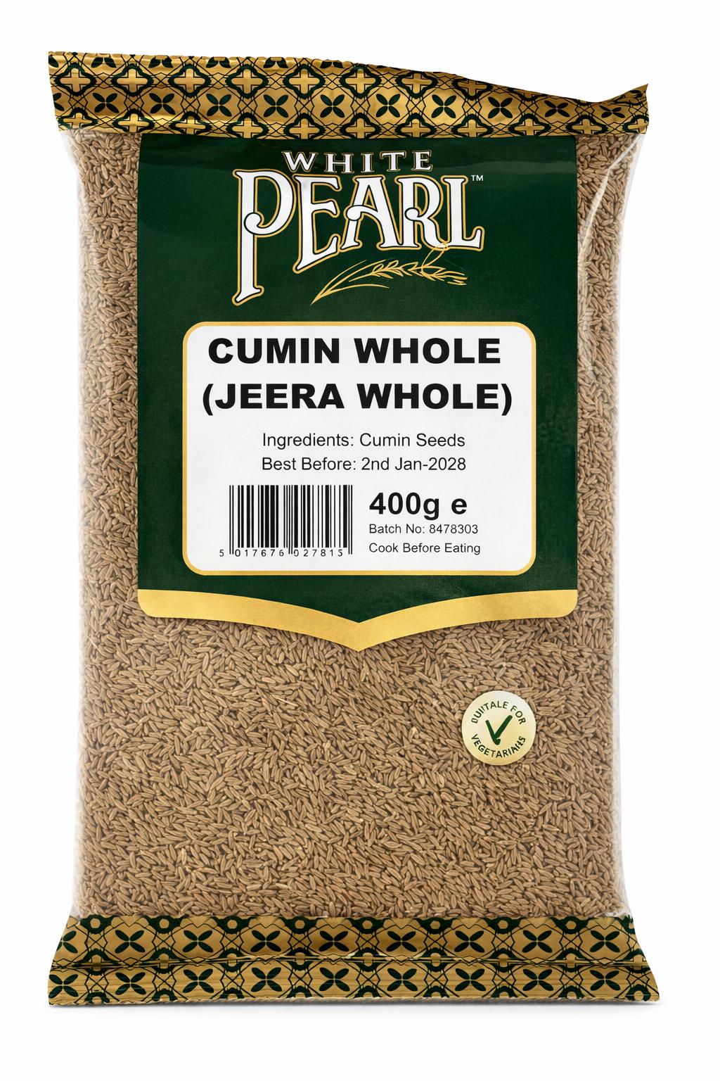 White Pearl Cumin Whole Seeds 400g