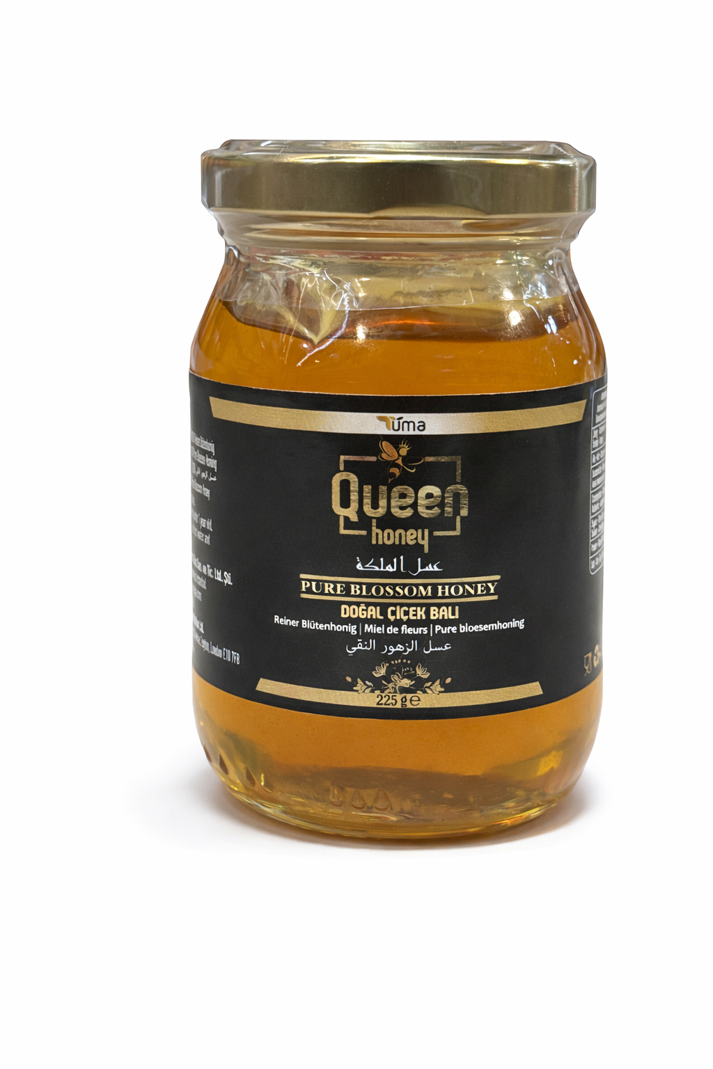 Queen Honey Pure Blossom Honey 225g Jar