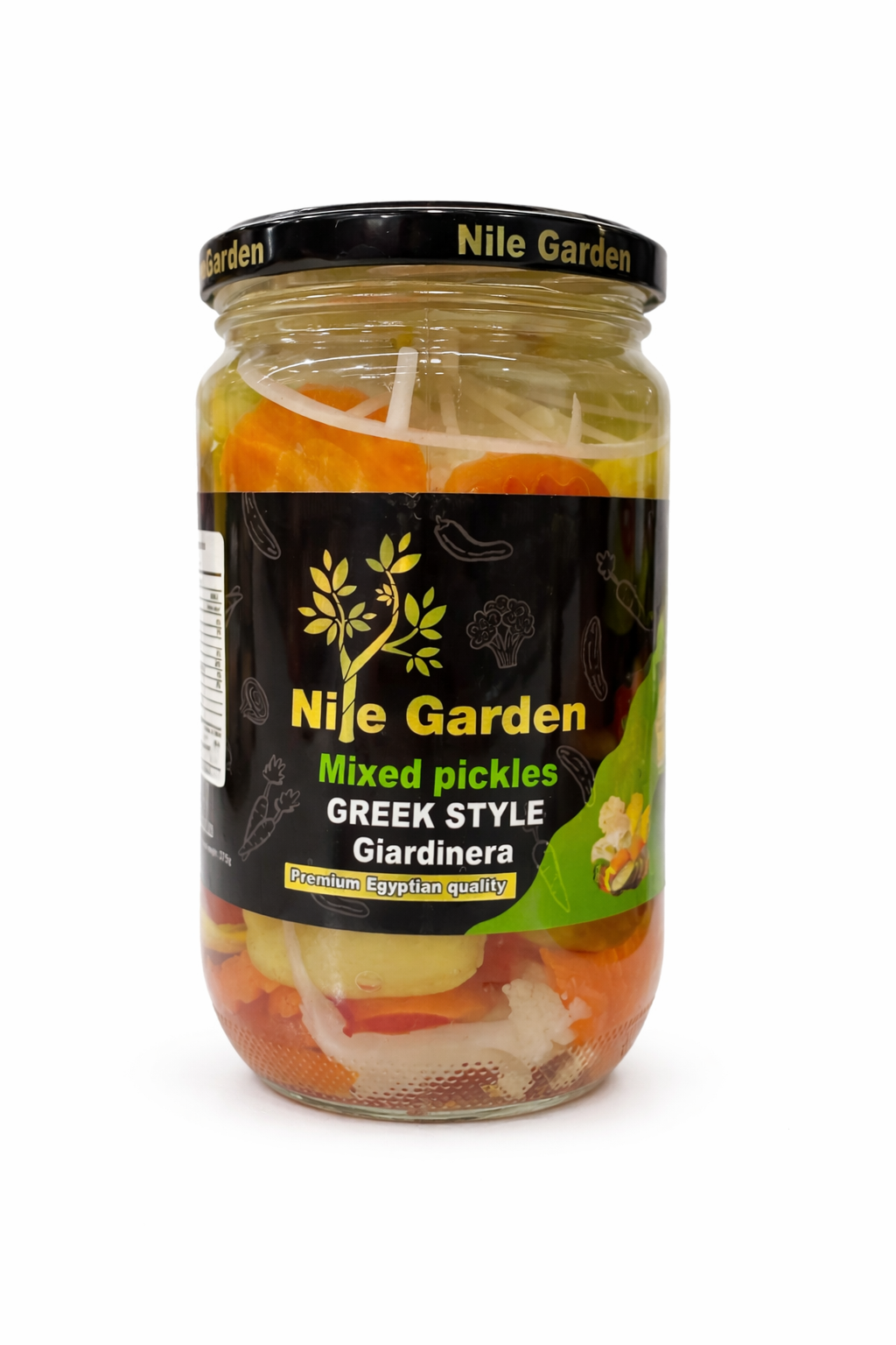 Nile Garden Mixed Pickles 650g Glass Jar