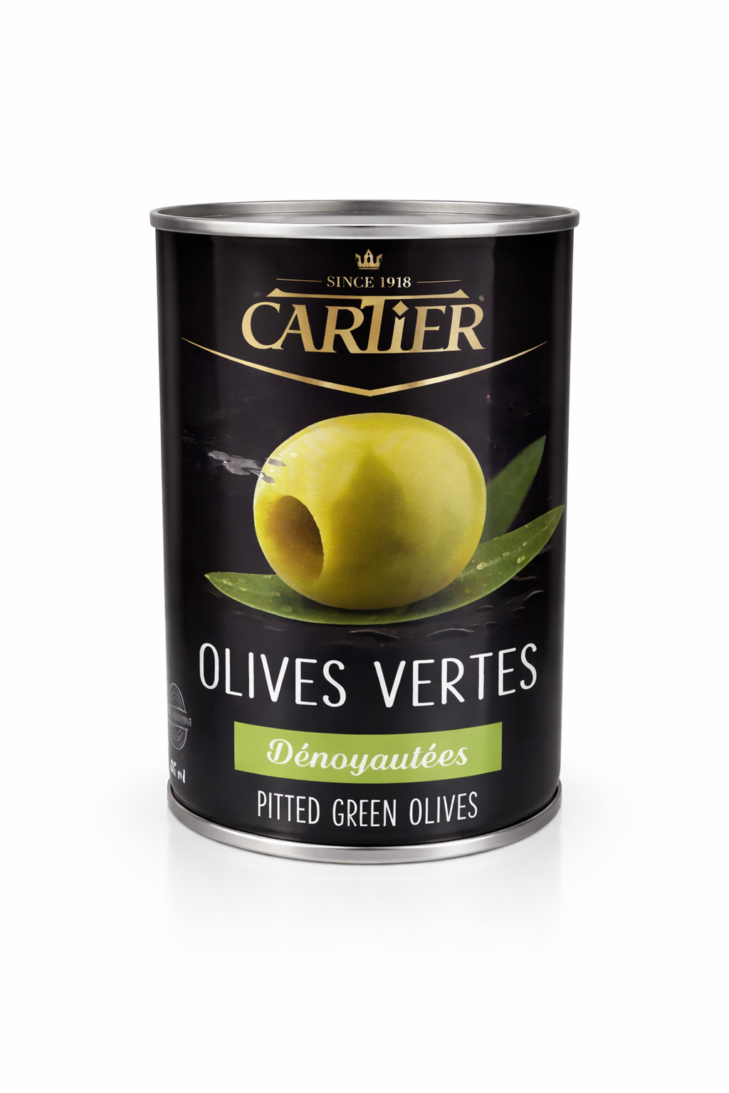 CARLIER Pitted Green Olives 425g Jar