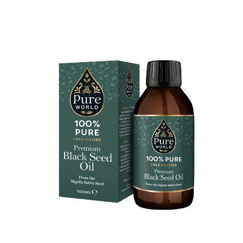Pure World Premium Black Seed Oil 100ml Cold Pressed