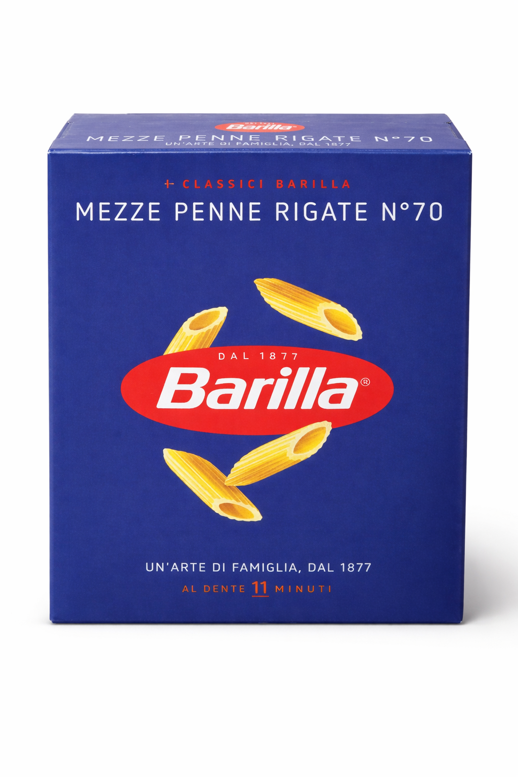 Barilla Mezze Penne Rigate Pasta 500g