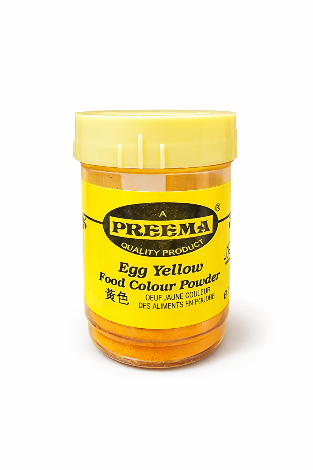 Preem Egg Yellow Food Colour Powder 25g