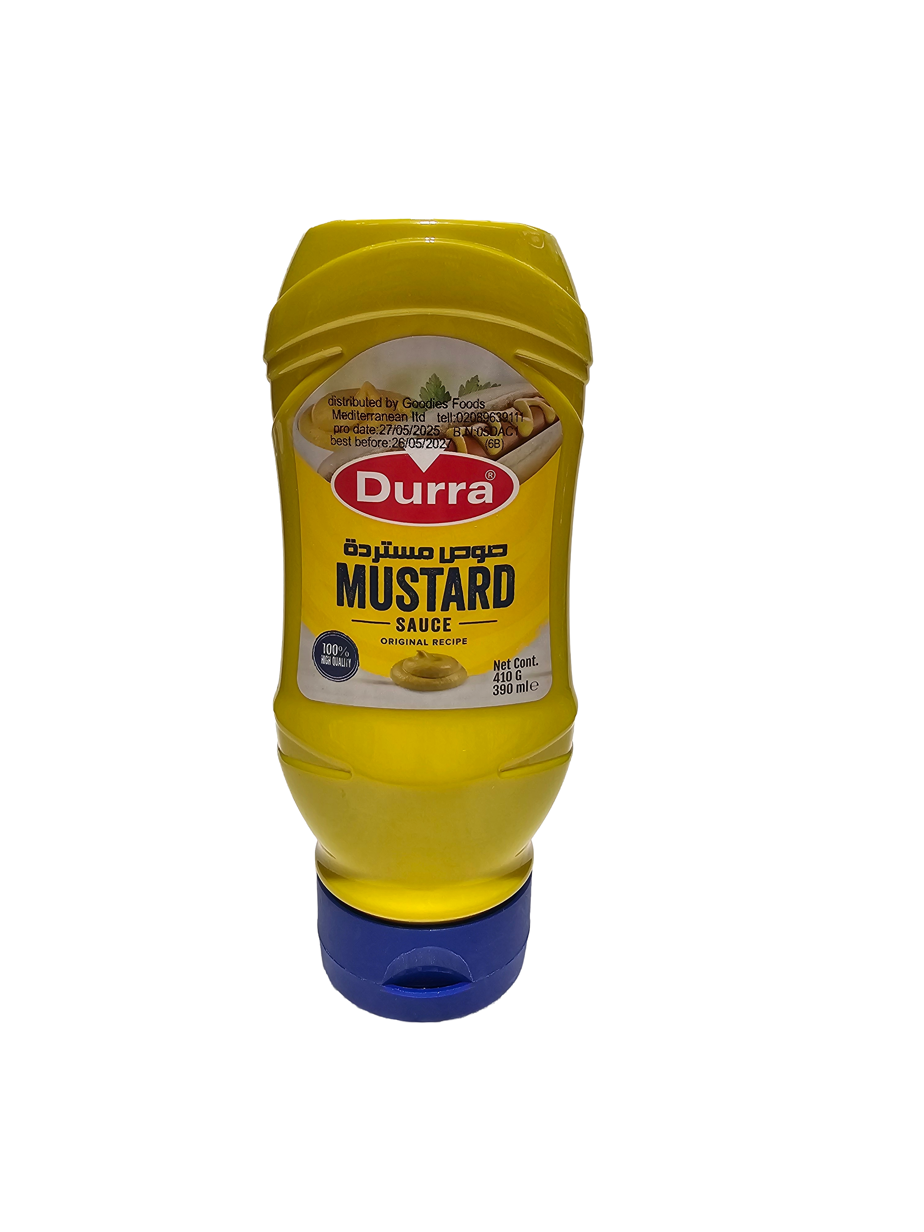 Durra Mustard Sauce Original Recipe 13.9oz (410g)