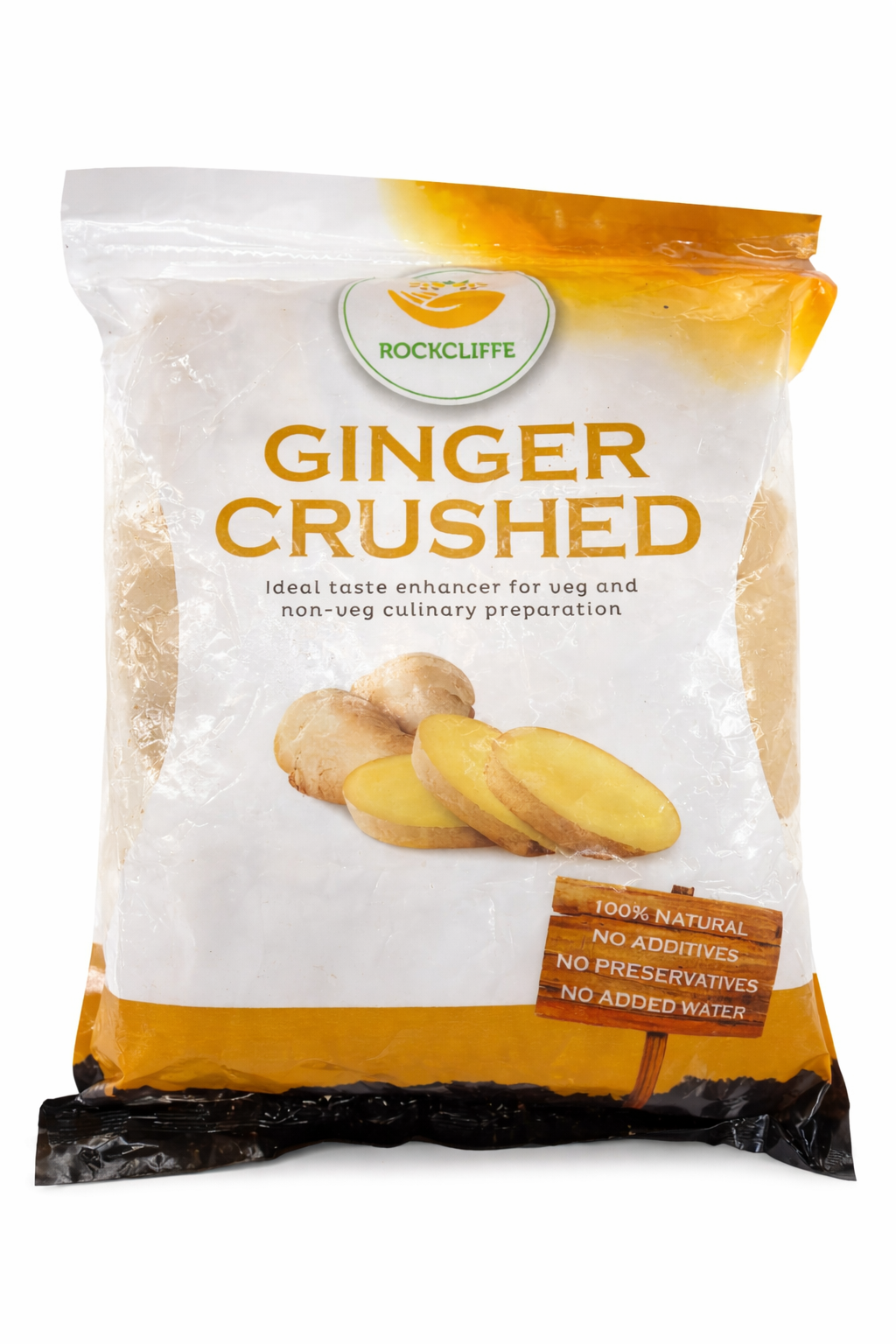 Rockcliffe Ginger Crushed 400g – Fresh Ground Ginger Paste